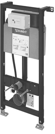 DuraSystem Installationselem. монтажный элемент для подвесного унитаза в сборке 2