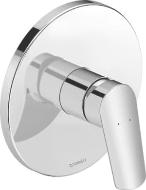 Duravit №1 Однорычажный смеситель  скрытого монтажа Включает: видимые части без комплекта для скрытого монтажа 2