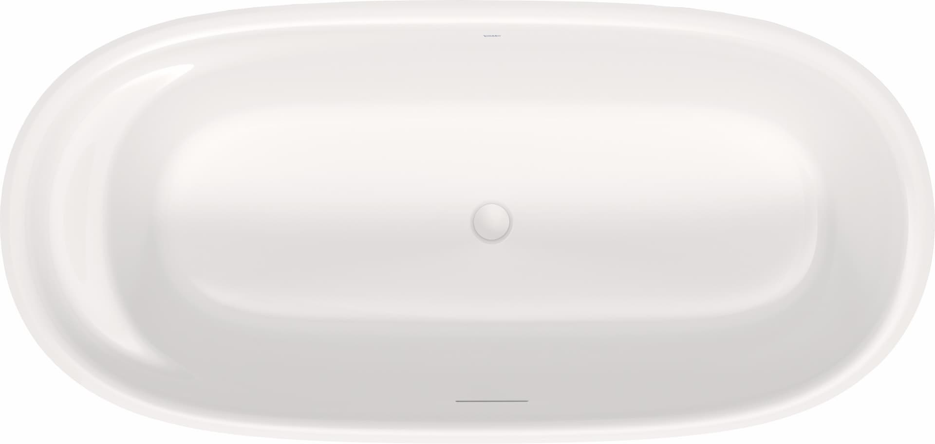 Отдельностоящая ванна Duravit Cape Cod 1855×885 мм, DuroCast Plus