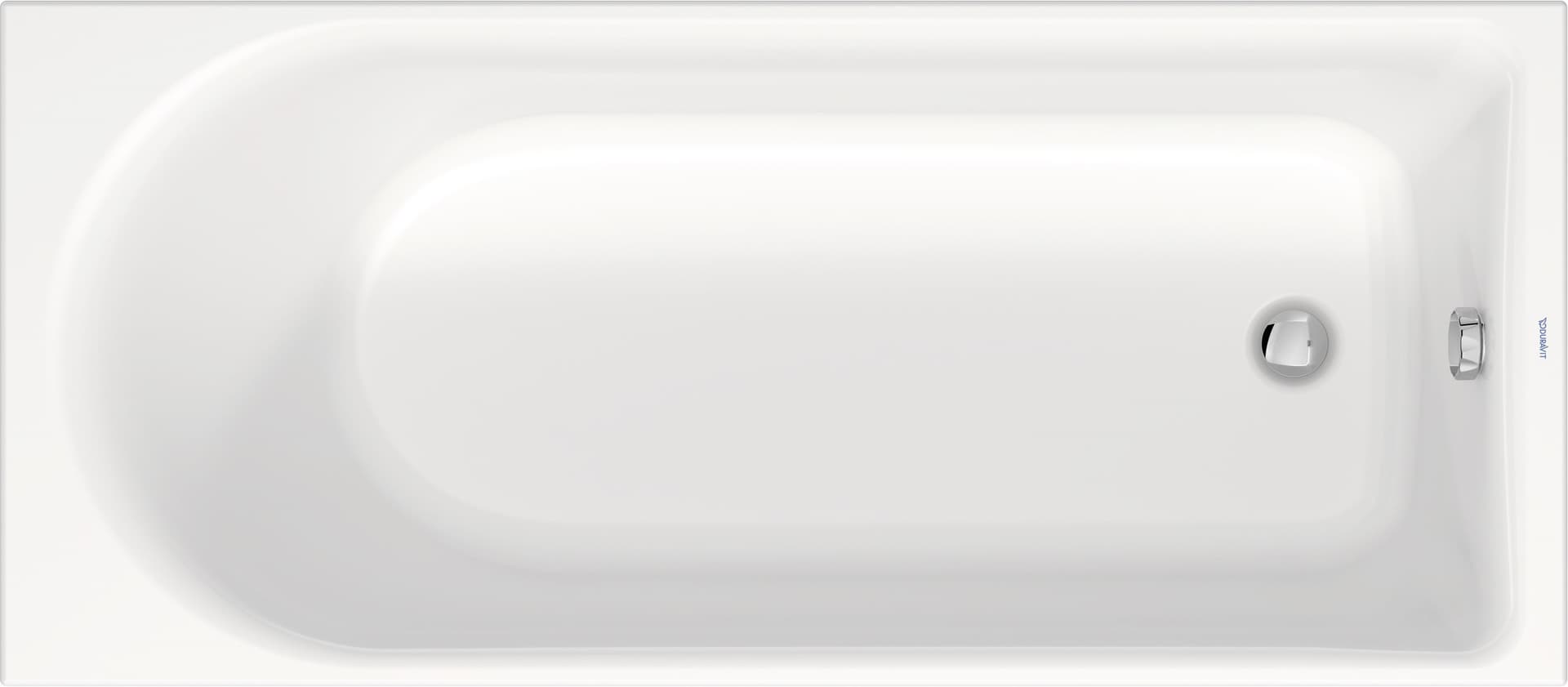 Встраиваемая ванна Duravit D-Neo 1600×700 мм., арт.: 700472000000000, белый глянец