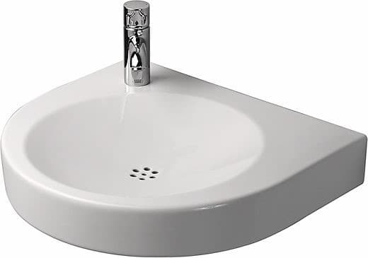 Раковина подвесная медицинская Duravit Architec Vital Med 575×520 мм., арт.: 044358, белый глянцевый