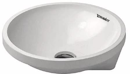 Раковина встраиваемая снизу Duravit Architec 430×430 мм., арт.: 0463400000, белый глянцевый