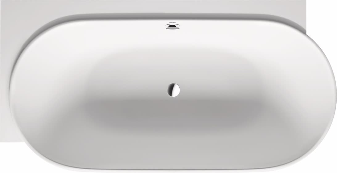Угловая ванна Duravit Luv 1850×950 мм., DuroCast Plus, арт.: 700431000000000, белый матовый