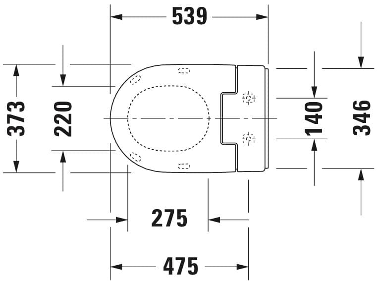 Сиденье для унитаза DURAVIT SensoWash Slim, арт.: 611000002502300 5