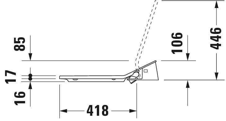 Сиденье для унитаза DURAVIT SensoWash Slim, арт.: 611000002502300 7