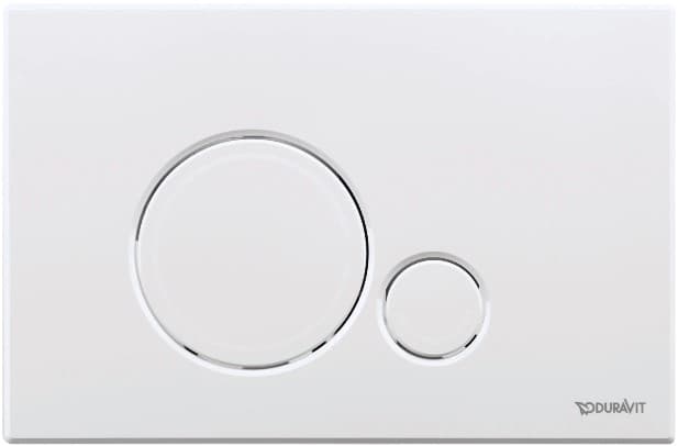 Клавиша смыва Beta 120 двойной смыв, пластик, 230х150 мм., арт.: WD5010/WF5120 2