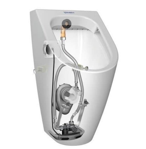 Писсуар электронный, безободковый Duravit ME by Starck 350х300, арт.: 2809310091 2