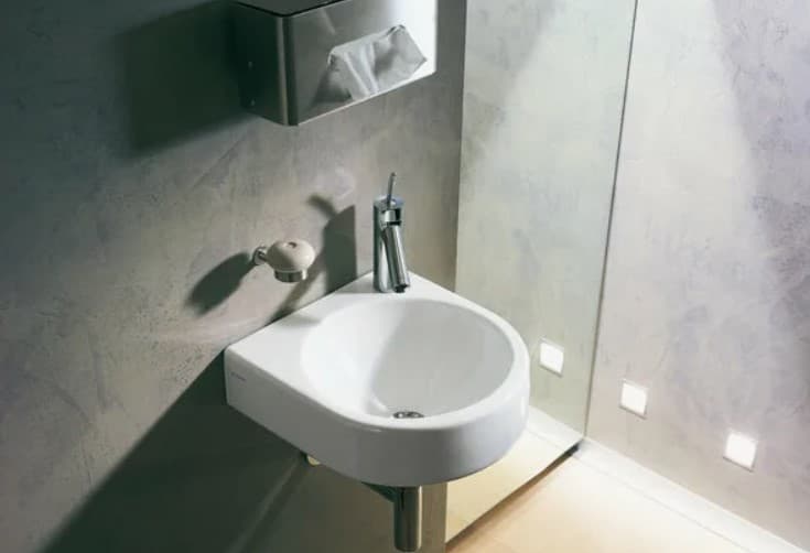 Раковина подвесная Duravit Architec 360×380 мм., арт.: 076635, белый глянцевый 2