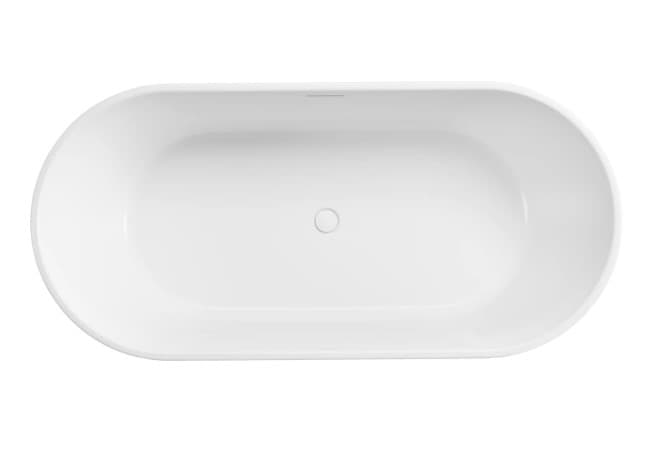 Отдельностоящая ванна Duravit D-Neo 1600×750 мм., DuroCast UltraResist, арт.: 700477000000000, белый матовый