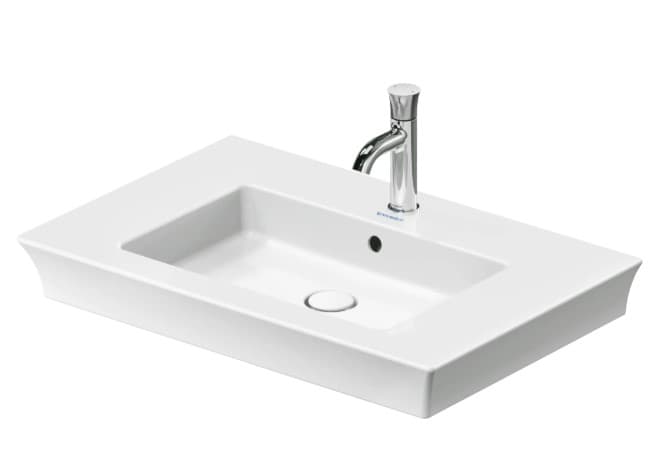 Раковина мебельная Duravit White Tulip 750×490 мм.