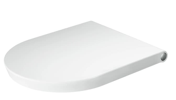 Сиденье для унитаза Duravit White Tulip 372×466 мм., съемное, с микролифтом