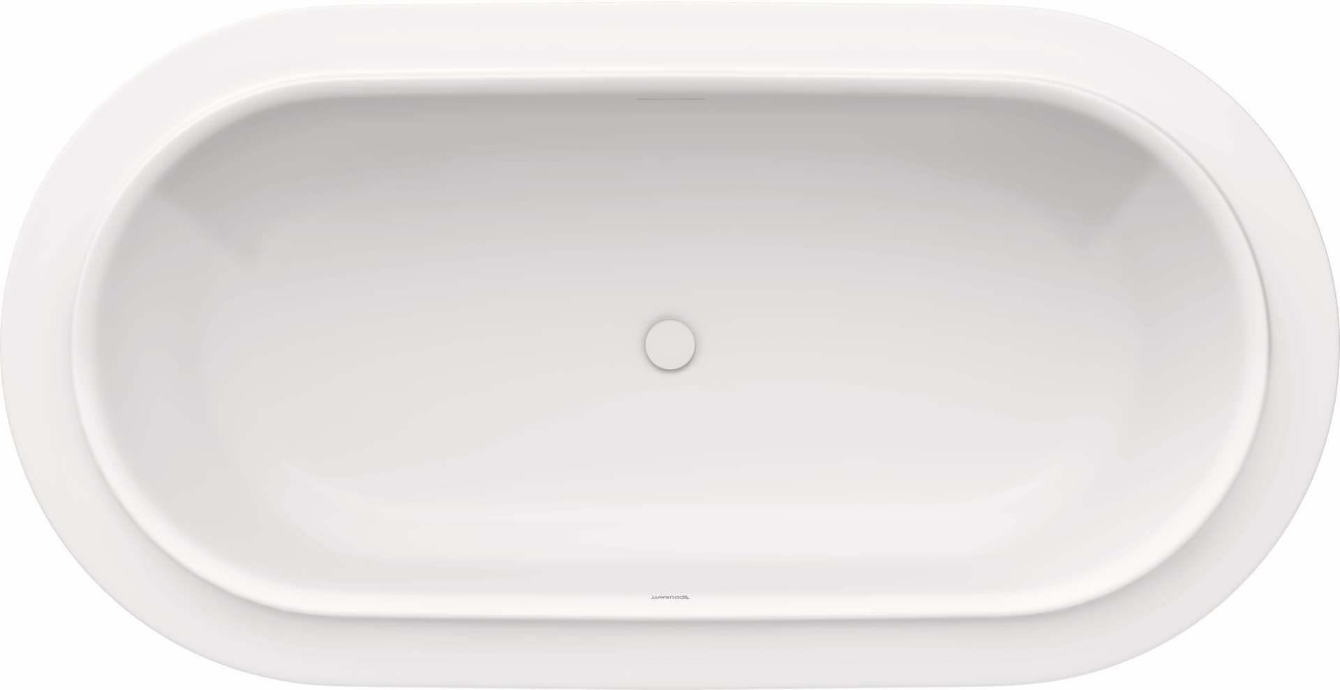 Отдельностоящая ванна Duravit Vitrium 1850×950 мм., DuroCast UltraResist, арт.: 700703320000000, белый матовый