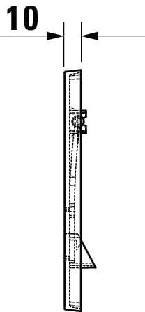 Клавиша смыва A1 217х146 мм., арт.: WD5008 6
