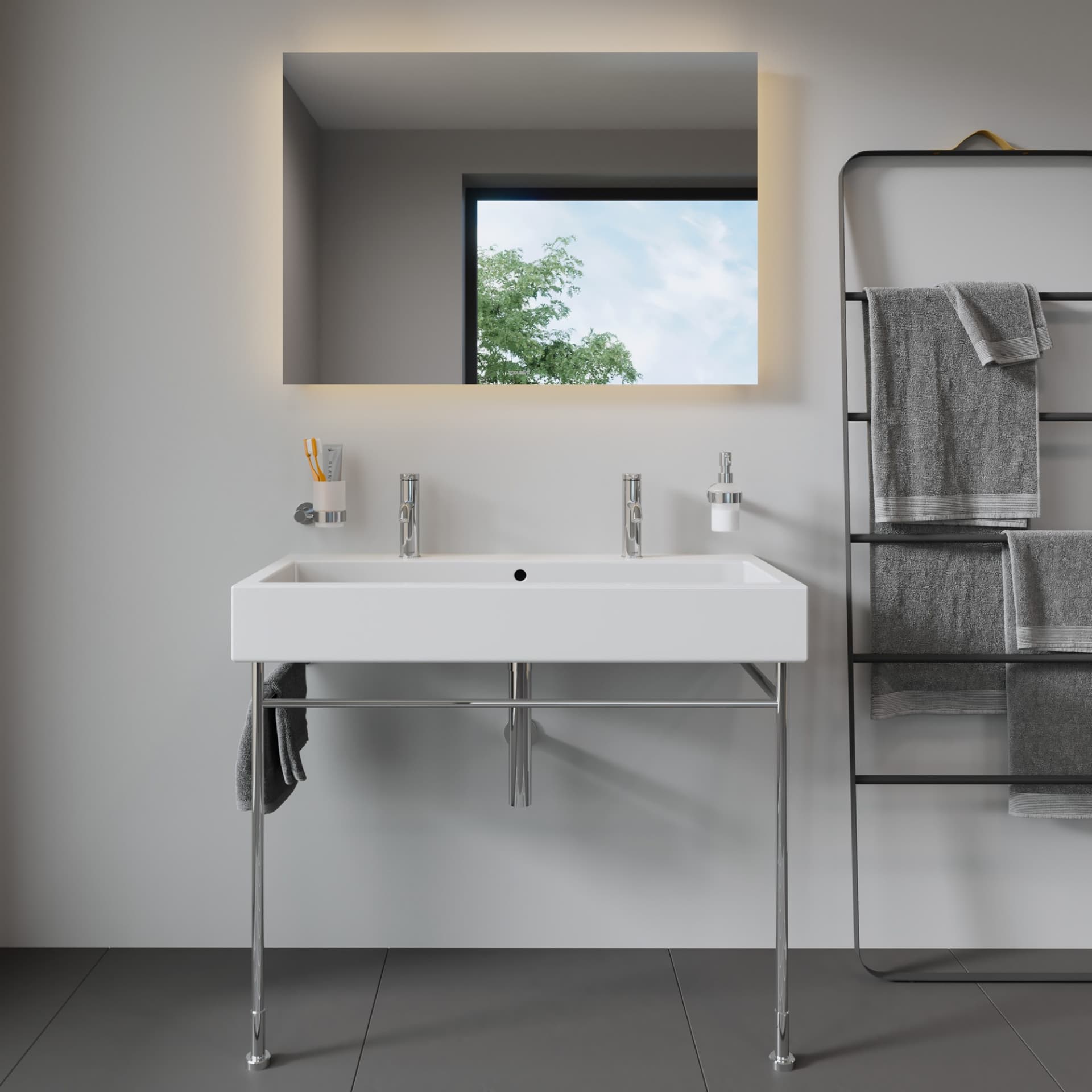 Хромированные консоли вневременного дизайна