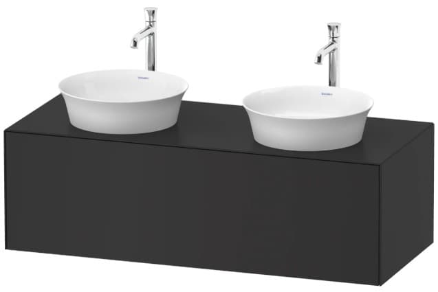 Тумба под раковину Duravit White Tulip 1300x550x408 мм., подвесная, 1 ящик
