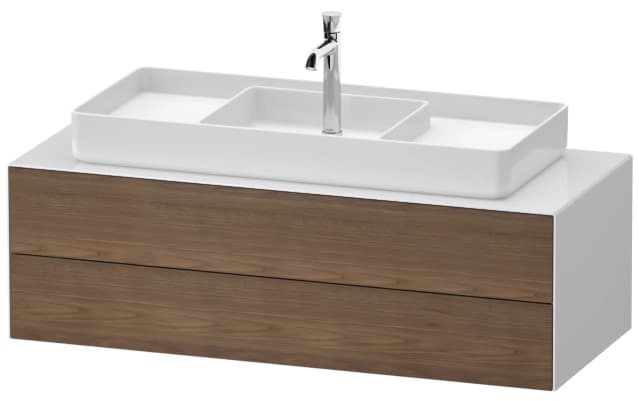 Тумба под раковину Duravit White Tulip 1300x550x408 мм., подвесная, 2 ящика, L/R