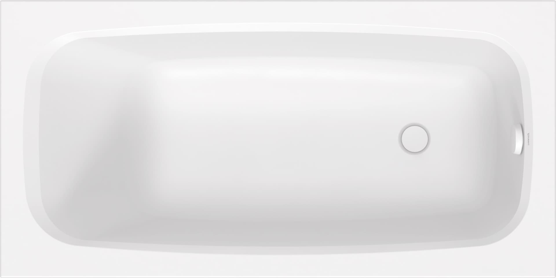 Ванна встраиваемая Duravit Aurena 1500×750 мм., DuroCast Smooth