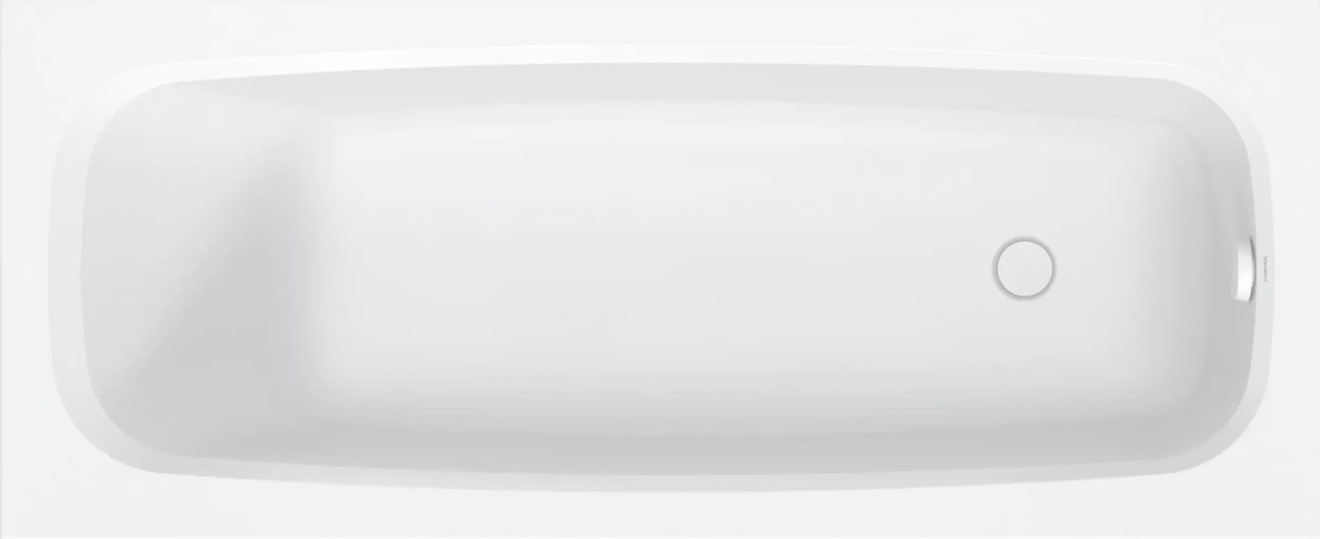 Встраиваемая ванна Duravit Aurena 1700×700 мм, DuroCast Smooth