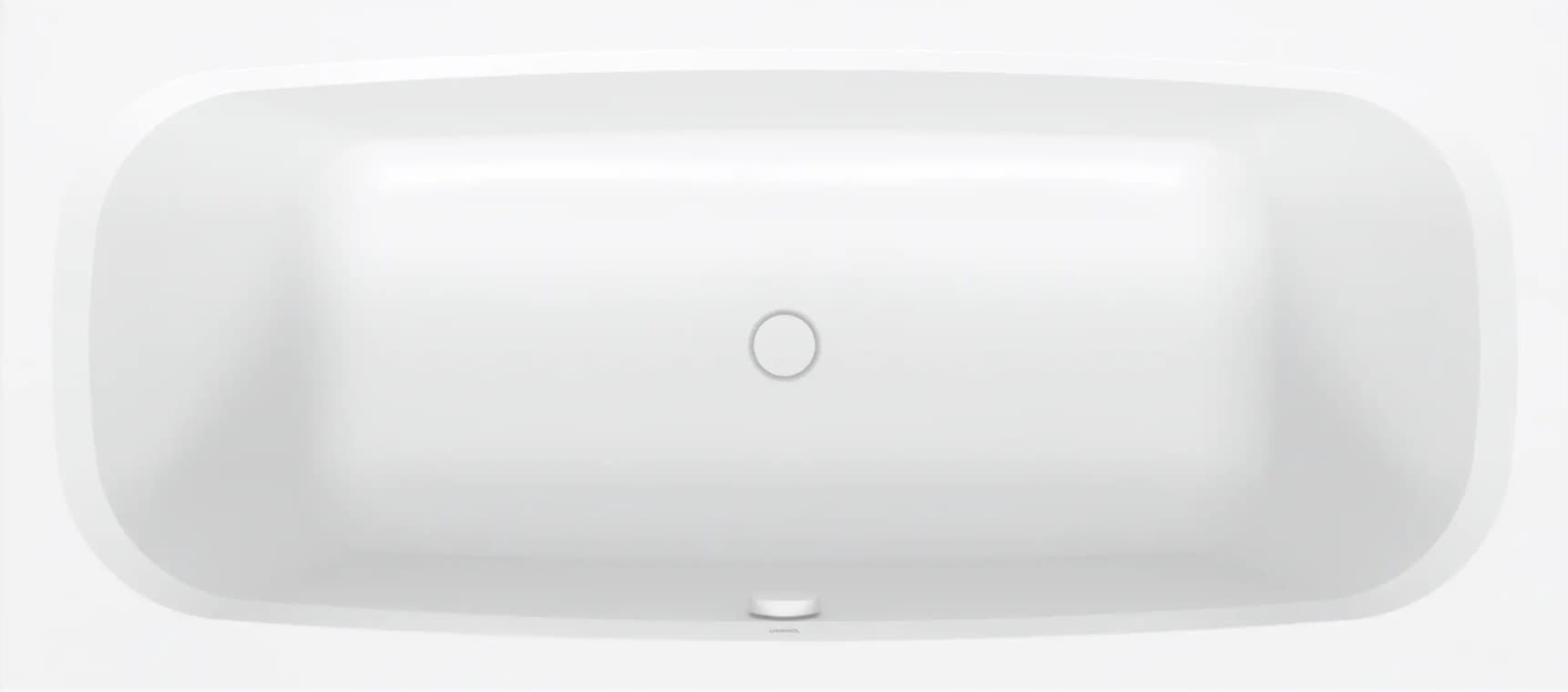 Ванна встраиваемая Duravit Aurena 1800×800 мм., DuroCast Smooth