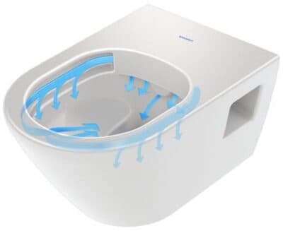 D-Neo Унитаз подвесной Duravit Rimless® в комплекте (Унитаз подвесной Duravit Rimless® 3