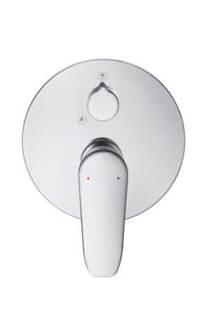 B1 Однорычажный смеситель  скрытого монтажа с переключателем на 2 потребителя 3