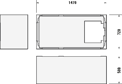 D-Neo Встроенная ванна 8