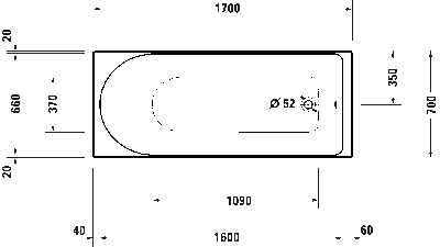 D-Neo Встроенная ванна 7