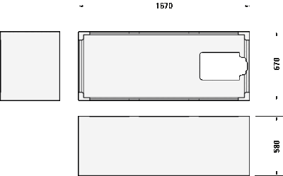 D-Neo Встроенная ванна 9