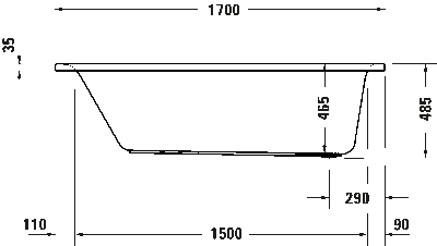D-Neo Встроенная ванна 9