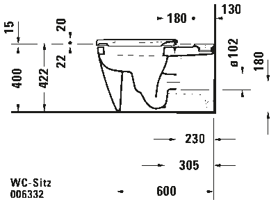 Darling New, Starck 2, Starck 3 Сиденье для унитаза 5