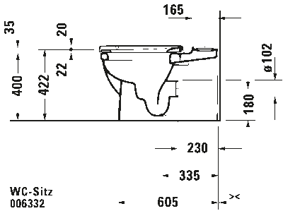 Darling New, Starck 2, Starck 3 Сиденье для унитаза 6