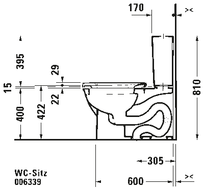 Darling New, Starck 2, Starck 3 Сиденье для унитаза 9