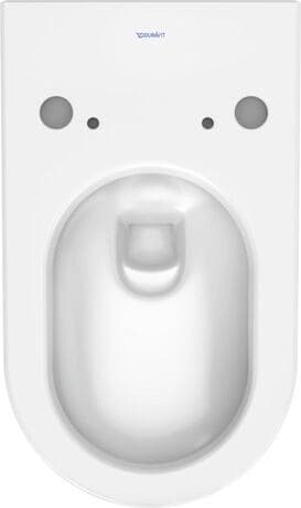 Darling New Унитаз подвесной Duravit Rimless для SensoWash без смывного края с вертикальным смывом только в сочетании  S 6