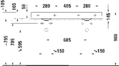 DuraSquare Двойной умывальник 6
