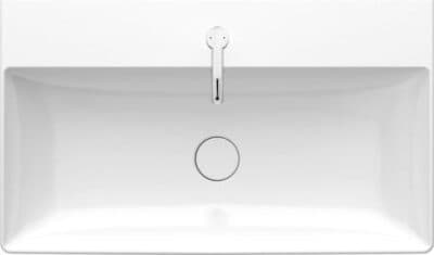 DuraSquare Умывальник шлифованный без перелива 8