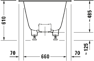 DuraSquare Прямоугольная 4