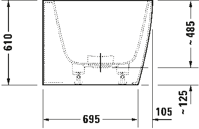 DuraSquare Прямоугольная 4