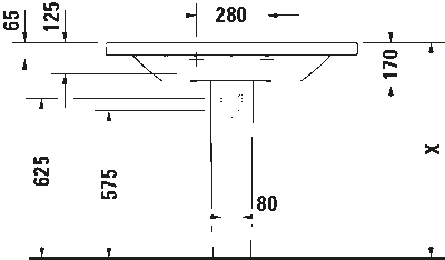 DuraStyle Умывальник 18