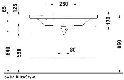 DuraStyle Умывальник 19
