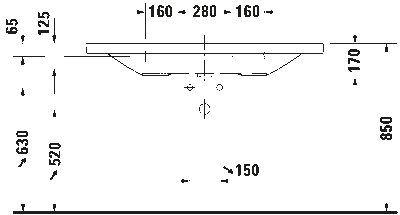 DuraStyle Умывальник 7