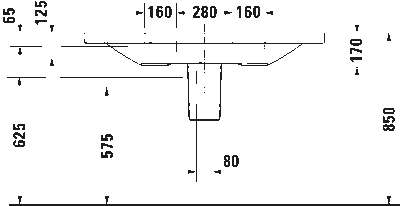 DuraStyle Умывальник 8