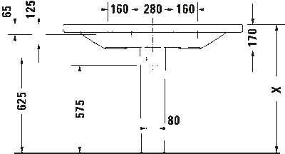 DuraStyle Умывальник 9