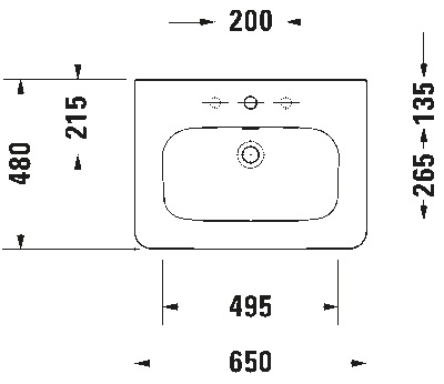 DuraStyle Умывальник 6