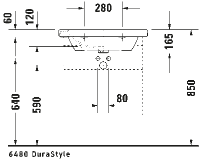 DuraStyle Умывальник 10