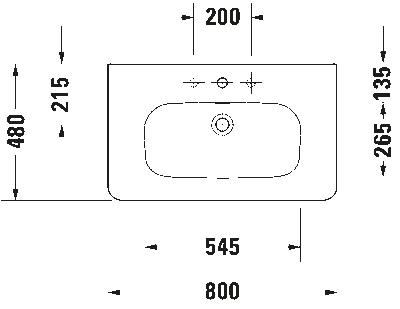 DuraStyle Умывальник 6