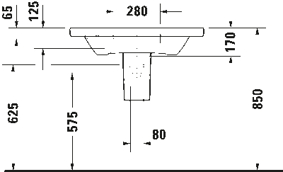 DuraStyle Умывальник 8