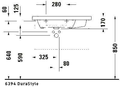 DuraStyle Умывальник 11