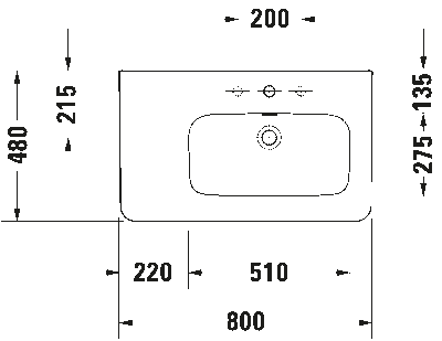 DuraStyle Умывальник 9