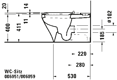 DuraStyle Сиденье для унитаза съемный вариант 9