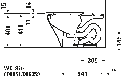 DuraStyle Сиденье для унитаза съемный вариант 12